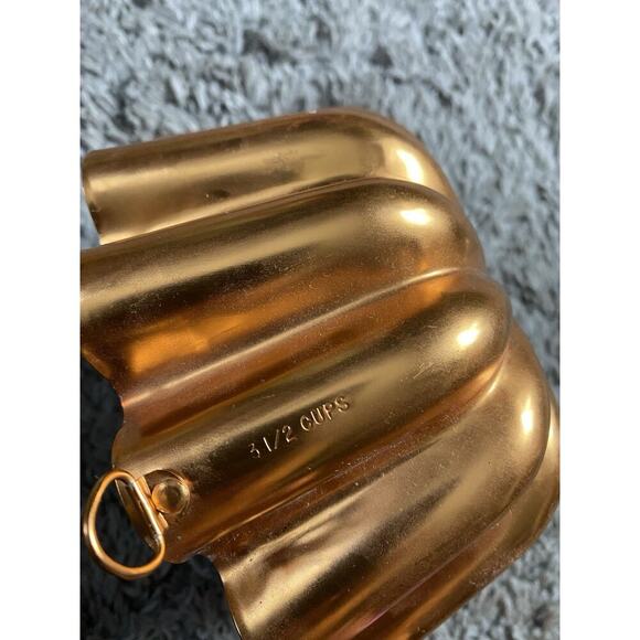 Copper Vintage Jello Mold Wall Hanging - Picture 2 of 6